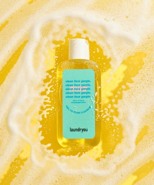 Clean Face Mouthwash Gel-to-Foam Cleanser Mild