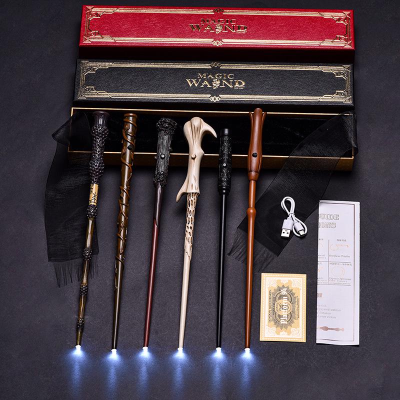 Harry Potter & Hermione Light-up Magic Wand with USB/Type-C Charging
