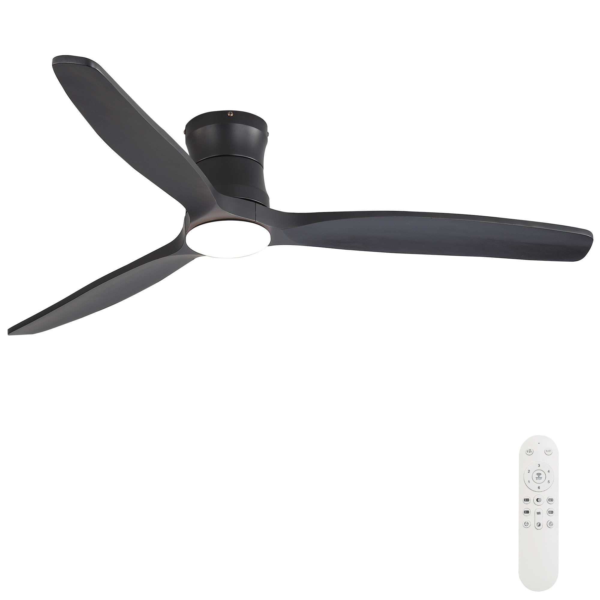 132cm Flush Mount Ceiling Fan with