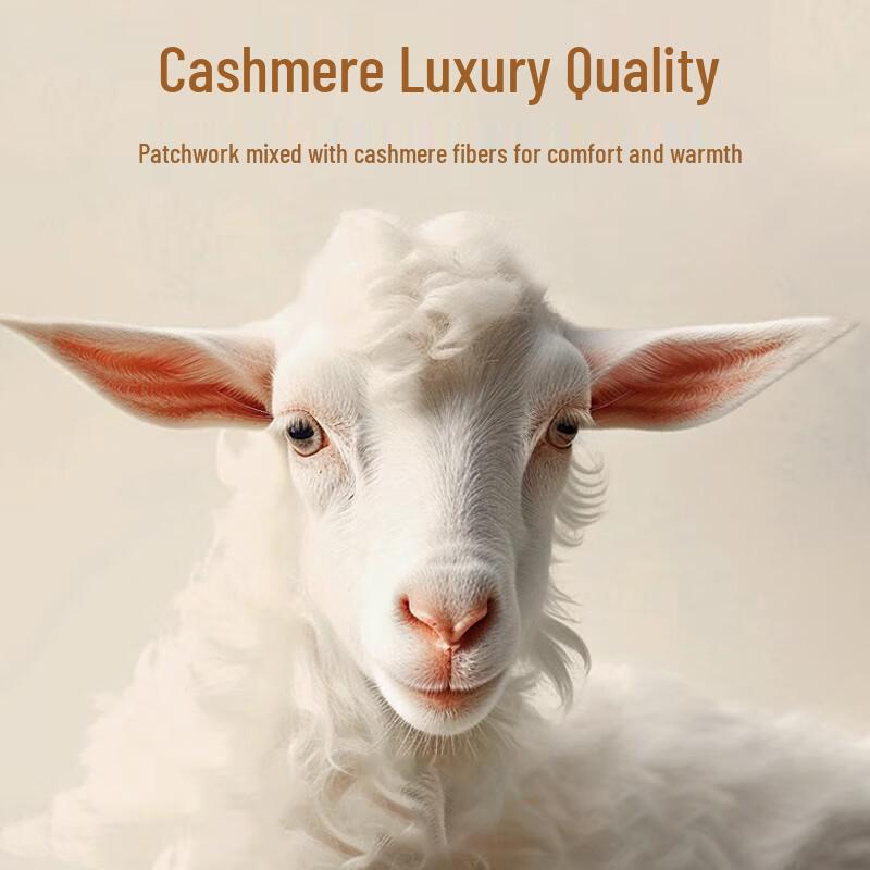 Men's 100% Cotton Thermal Pants with Wool Silk Knee Pads