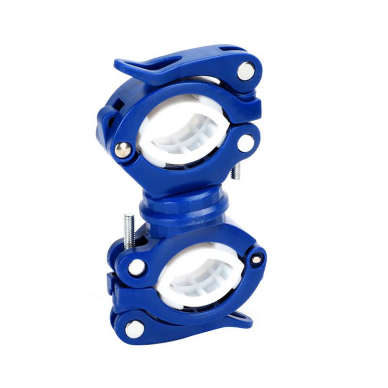 Uchwyt na lampę rowerową Uchwyt na lampę rowerową Zacisk, obrotowy o 360 stopni, latarka LED do jazdy na rowerze, stojak na pompkę do reflektorów