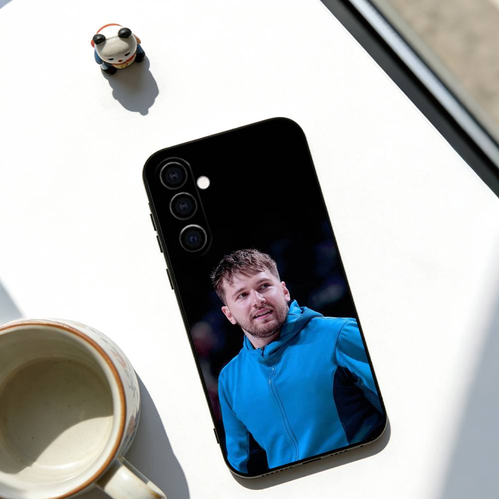 Luka Doncic Phone Case For Samsung Galaxy A73,A72,A71,A70,A53,A52,A51,Others Soft Black Cover