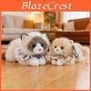 Jouet Peluche Chat Ragdoll Avec Son Et Long Écharpe en Peluche Pour Enfants Et Adultes
