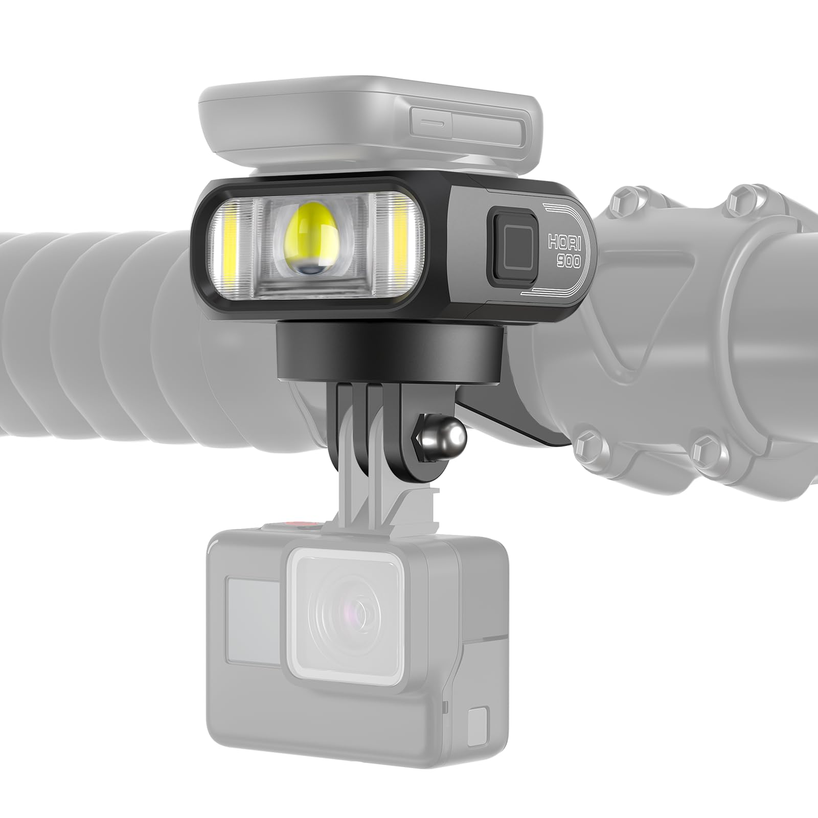 

Magicshine Hori 900 Bicycle Road Bike Daytime Running 900 IPX6 Perfect for Nighttime and as a Perfect for Power Earthquake and Disaster Light, Light, чёрный