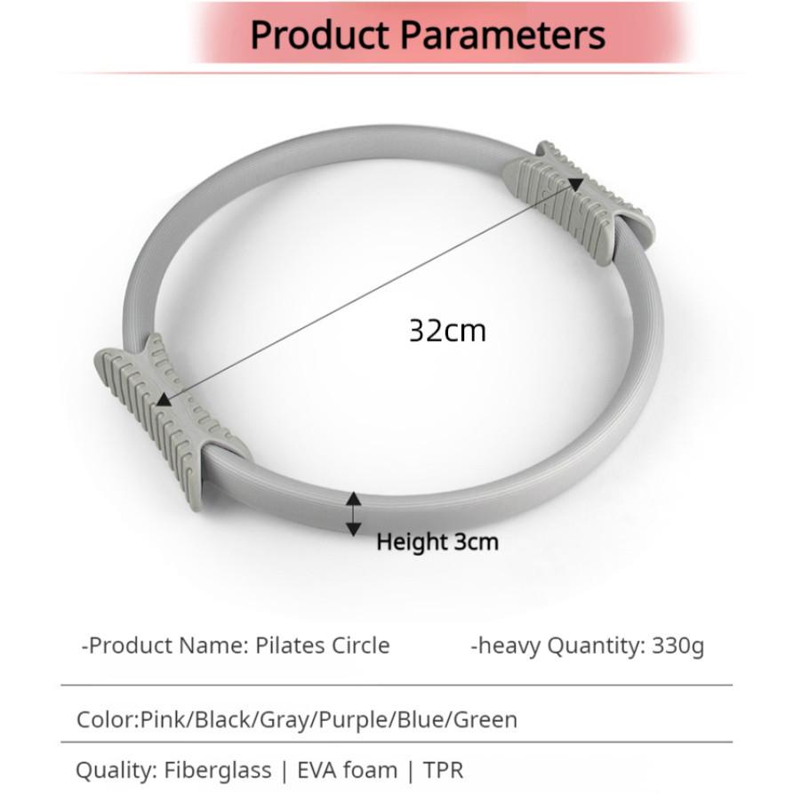 Anti-slip Fitness Resistance Circle Multifunctional Leg Yoga Ring Body Beauty Pilates Ring Circle Exercise Leg Muscles
