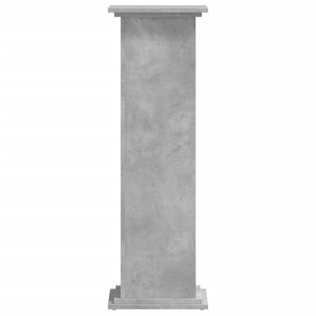Vidaxl Plant Stand, Concrete Grey, 33X33X100 Cm