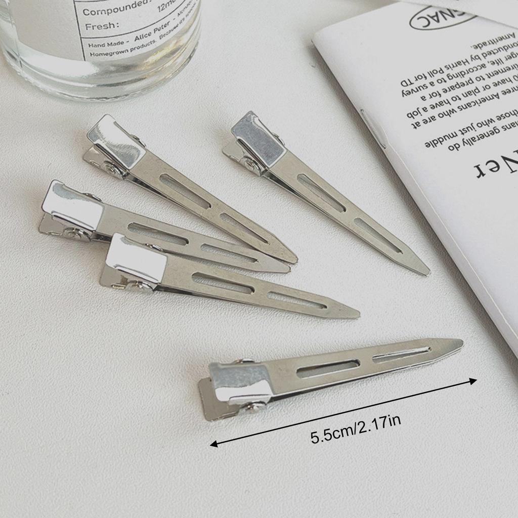 20PCS Women Hair Clips Barrettes Solid Color Strong Hold All-match Versatile Clip for Hair DIY Accessory Hair Styling FC