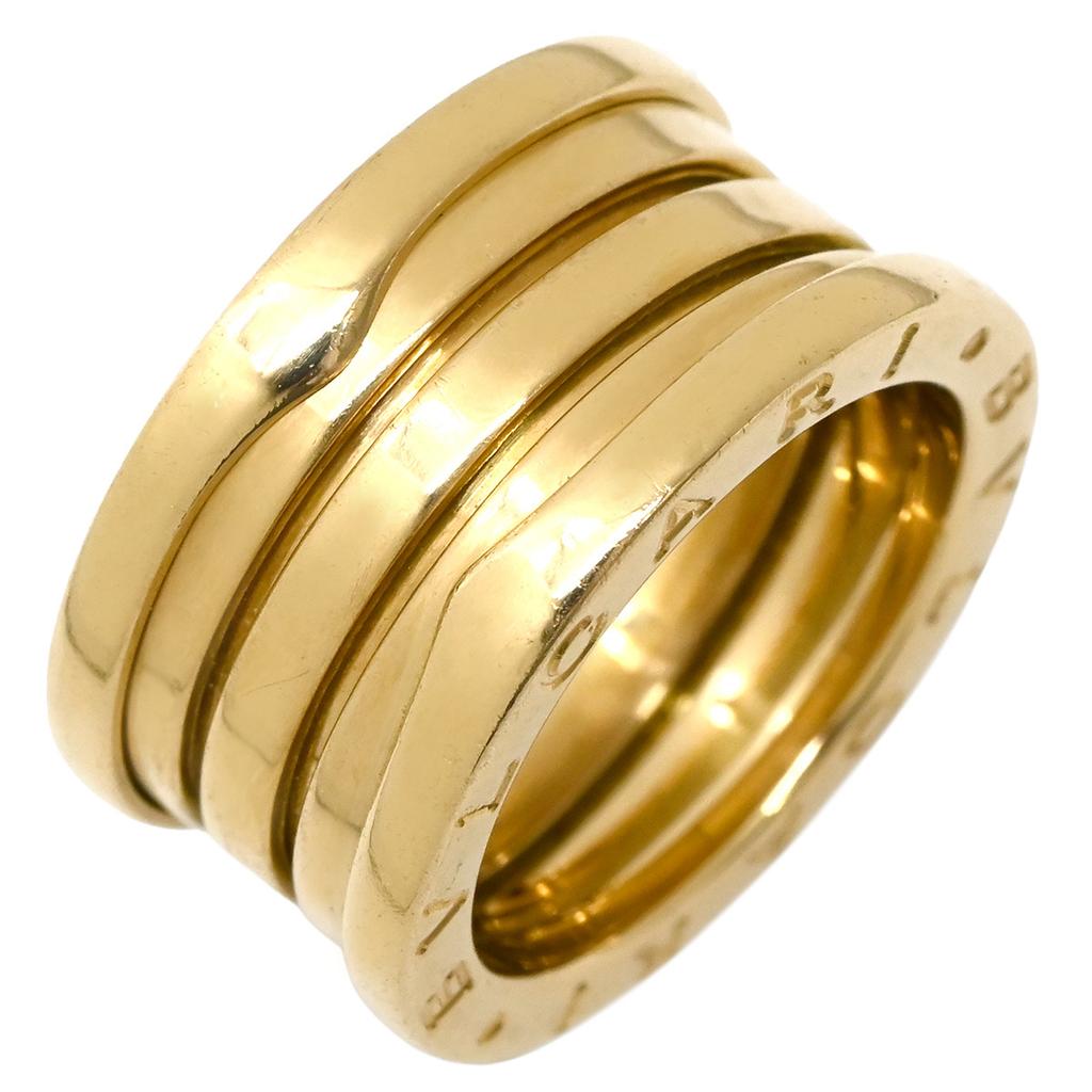 Bvlgari Be Zero One B-zero1 4-bandRing Ring 18K Yellow Gold #9(JP Size) Array