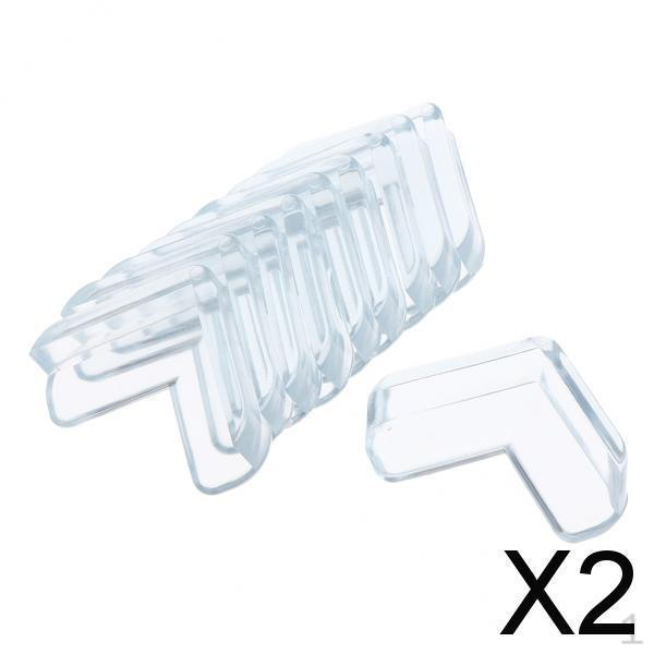 Furniture Edge Guards Child Corner Protectors - Transparent , Clear, 2 Pcs