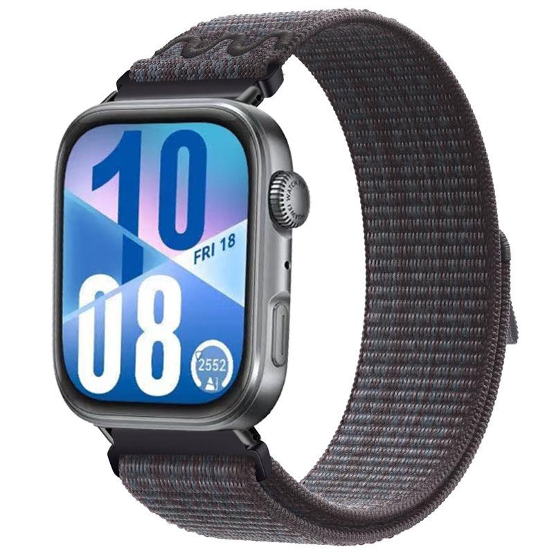 Needlework Nylon Loop Strap for Huawei Watch Fit 5/4 Pro Sports Bracelet Wristband for Huawei Watch Fit 5/4/3 Replaceable Belt