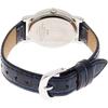 Citizen Q&Q Analog Waterproof Watch Leather Strap VZ89-305 Women's Navy