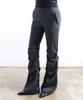 MAGORENSEOUL Chevron Fold Bootcut Sweatpants Melange Charcoal