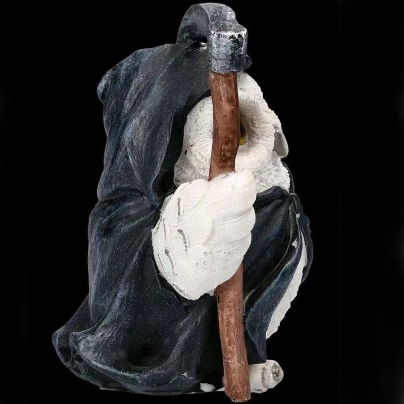 Garden Owl Statue Bird Ornament Resin Handicraft Decoration Garden Sculpture