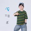 Boys' Striped Casual Short-Sleeve T-Shirt