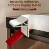Self Adhesive Countertop Backsplash Double-Rib Support Splash Guard Seal  Floor Edge