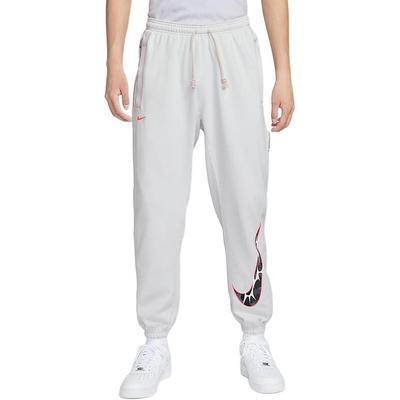 Priedzivé ležérne nohavice na šnurovanie s fleecovou podšívkou pre mužov Biela HV1844016