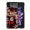 Toilet Bound Hanako Kun Anime Clear Phone Case For Samsung Z Flip 7 6 5 4 3 Galaxy ZFlip7 ZFlip6 ZFlip5 ZFlip4 ZFlip3 5G Print C