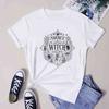 Theres A Little Witch In All Of Us Tee Gothic Witchy Mama Halloween Party Gift Shirt Aesthetic Unisex Mystical Occult TShirt