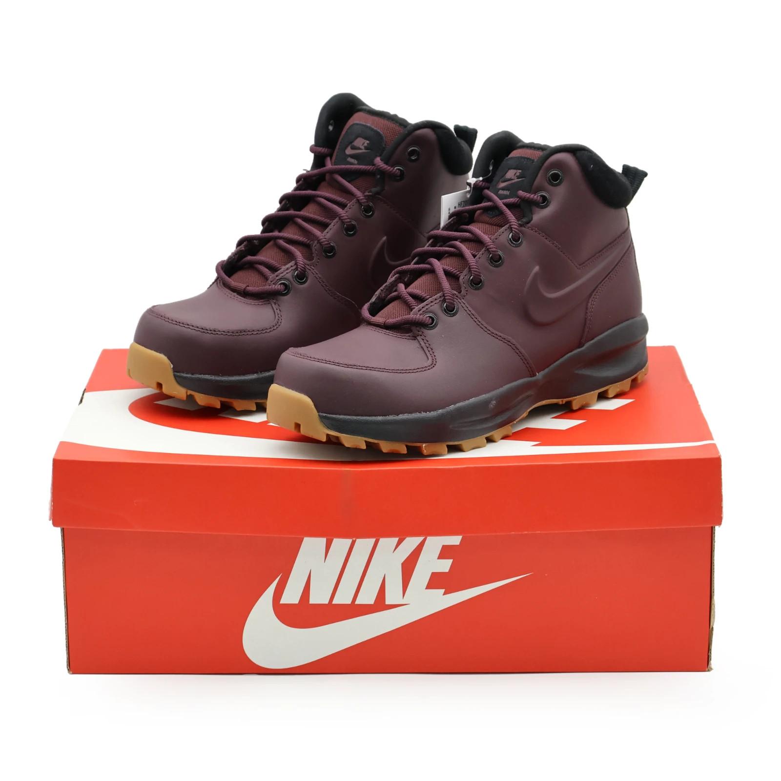HF7095-600 Nike Manoa Leather Burgundy Crush