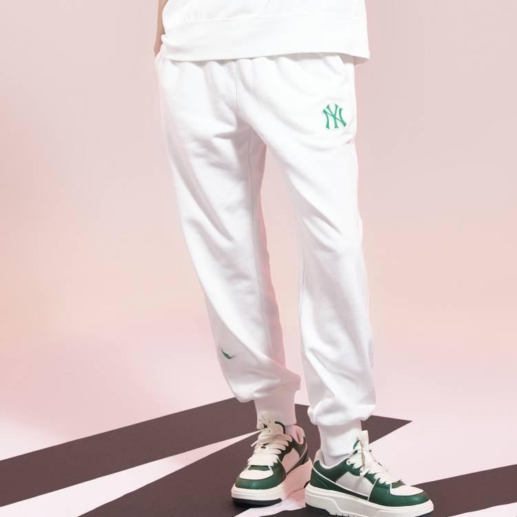 New MLB New York Yankees Knitted Sweatpants Unisex White 3APTD0131-50IVS
