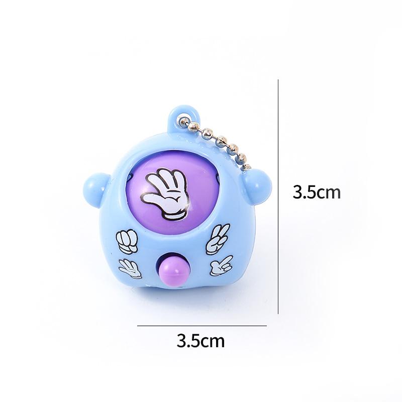 10/20 Pièces Œufs Devine Drôles Mini Porte-clés Cadeau pour Invités Faveurs de Fête d'Anniversaire pour Enfants Jeu Pierre Papier Ciseaux Garniture de Piñata