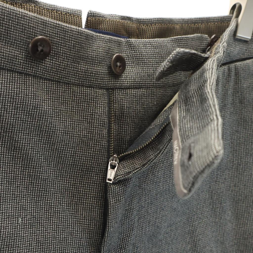 INCOTEX Overall handle Slim fit Slacks pants 44 gray Men's Used