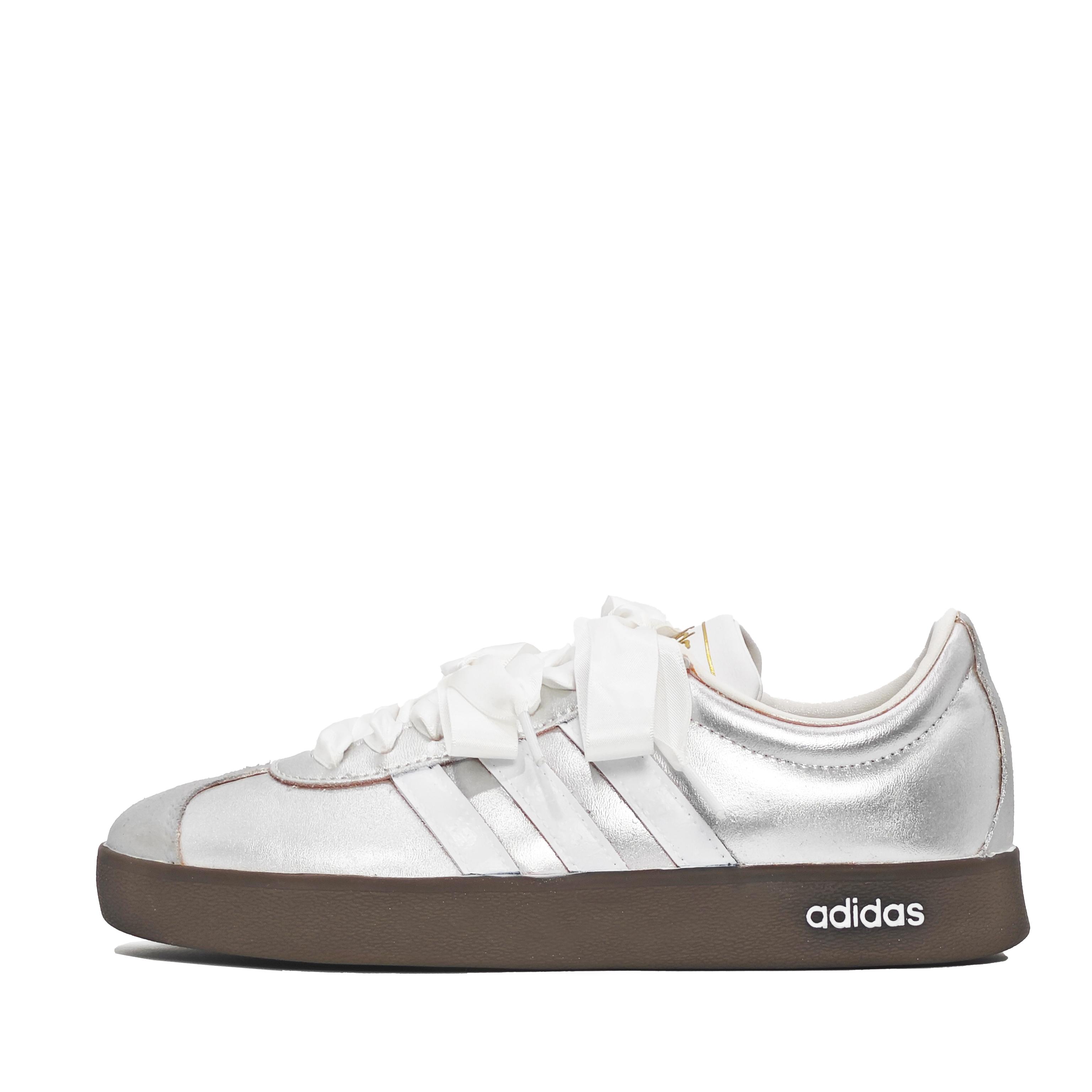 

Adidas VL COURT 2.0 Galaxy Kiss Slip Resistant Low top Skateboard Shoes Unisex Silver ID6015(Team433-) 39⅓
