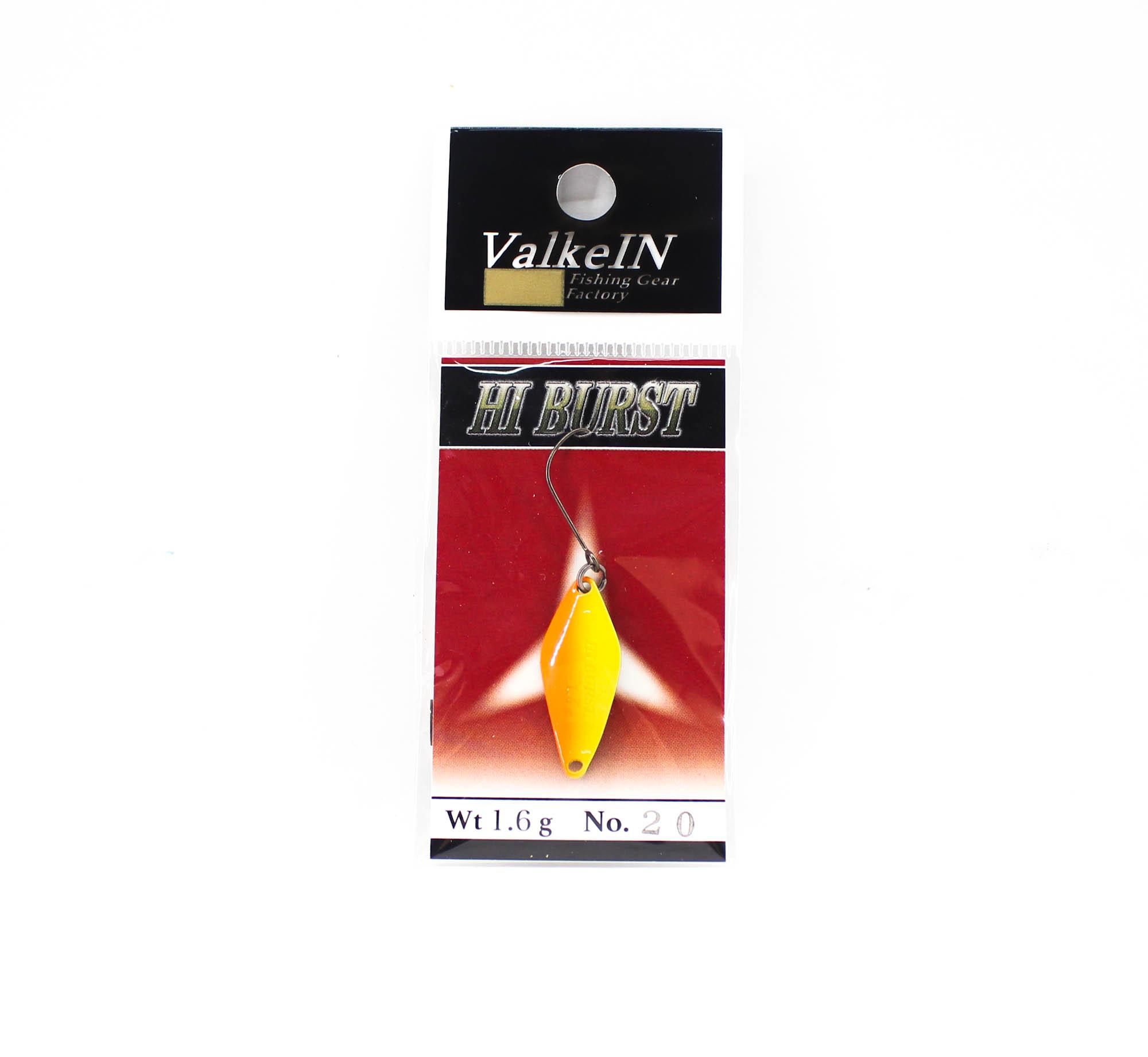 

Valkein Spoon Hi Burst 1.6 grams Sinking Lure No.20 (2202)