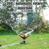Zahradní postřikovač 360 stupňů Automatický rotační trávníkový postřikovač Vodní postřikovač na trávník Zahradu