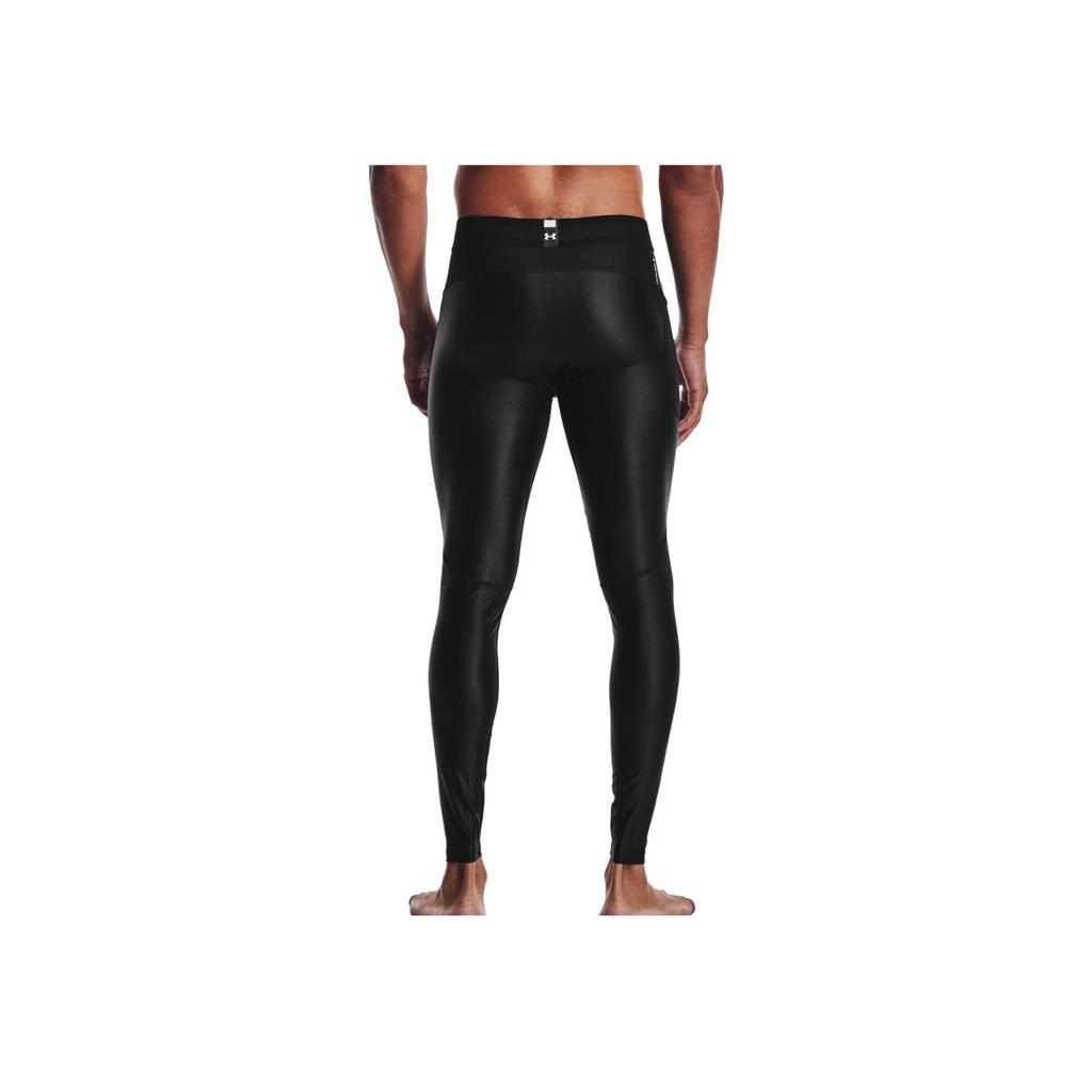 Under Armour Ua Iso-Chill Letter Logo Print Mid-Rise Slim Fit Casual Pants Men pants Black 1365226-001