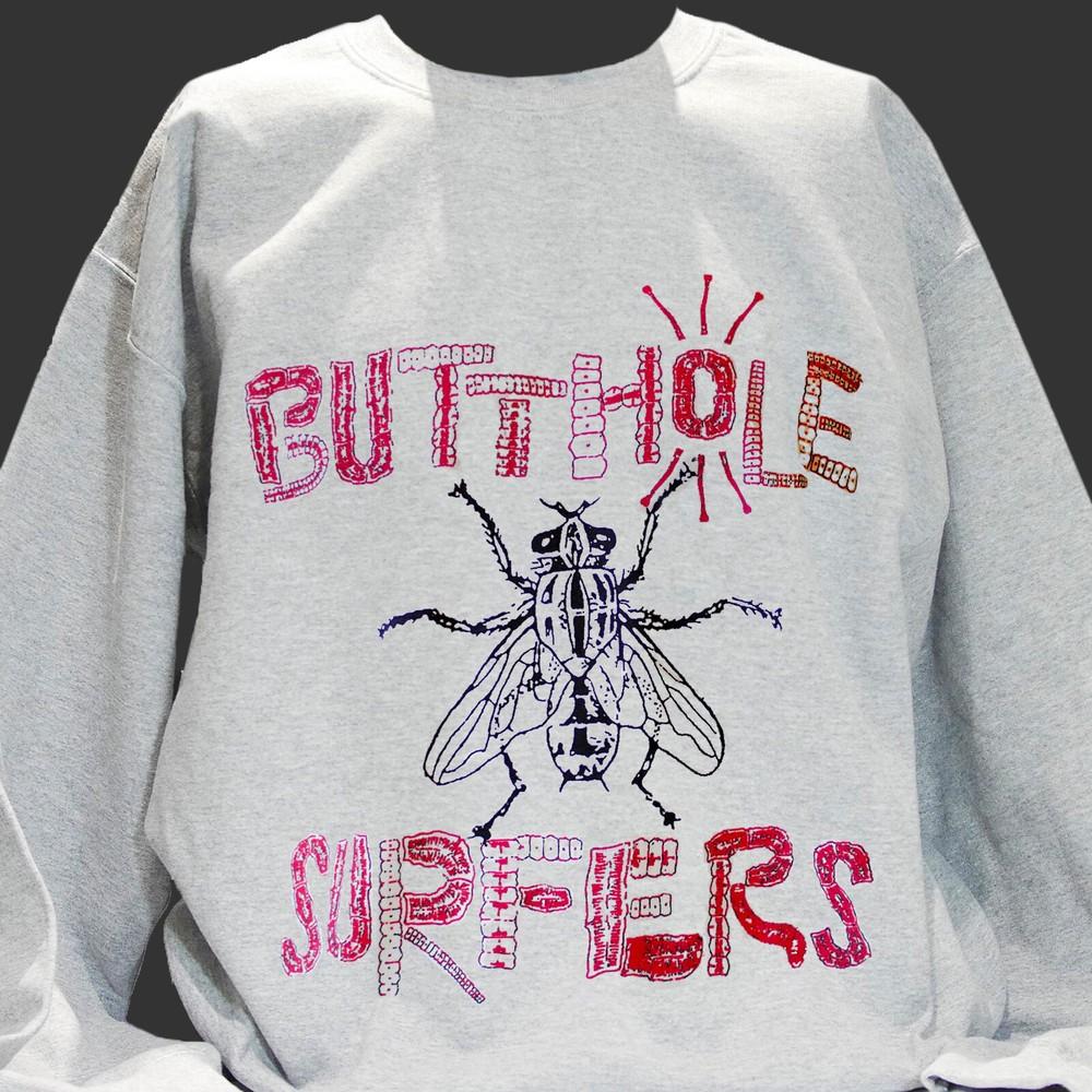

Butthole Surfers Noise Metal Punk Rock Sweatshirt Jumper Unisex Grey S-3XL S