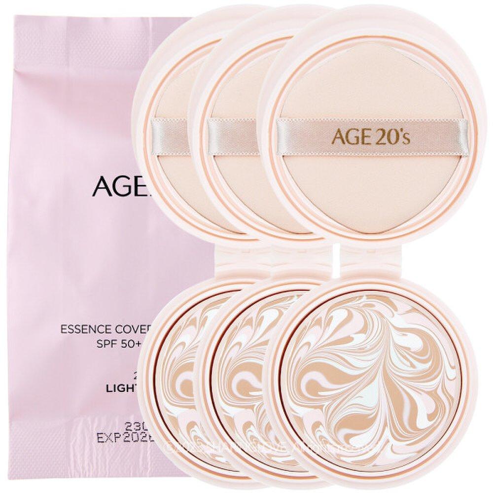 

Age 20 s Essence Cover Pact Flora 14g Refill x 3 AGE Flora No.21 Refill x3