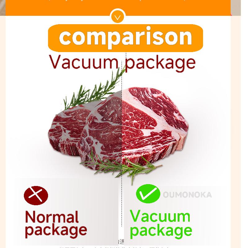 Professional  Vacuum Sealer for Food Vacuumor for Products Kitchen Sealing Machine Cuisine Packaging Plastic Bag Sealant