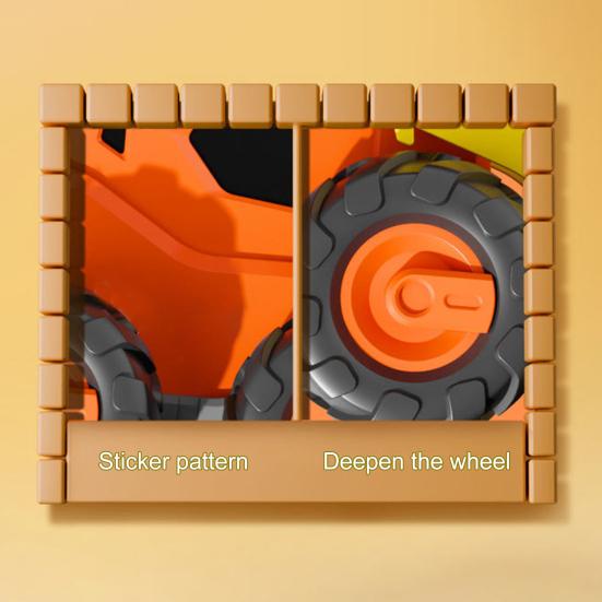 Kids Dinosaur Car Toy Press Go Inertial Drive Pull Back Children Dino Construction Vehicle Educational Truck Toy Toddlers Boys Girls Gift Party Favors