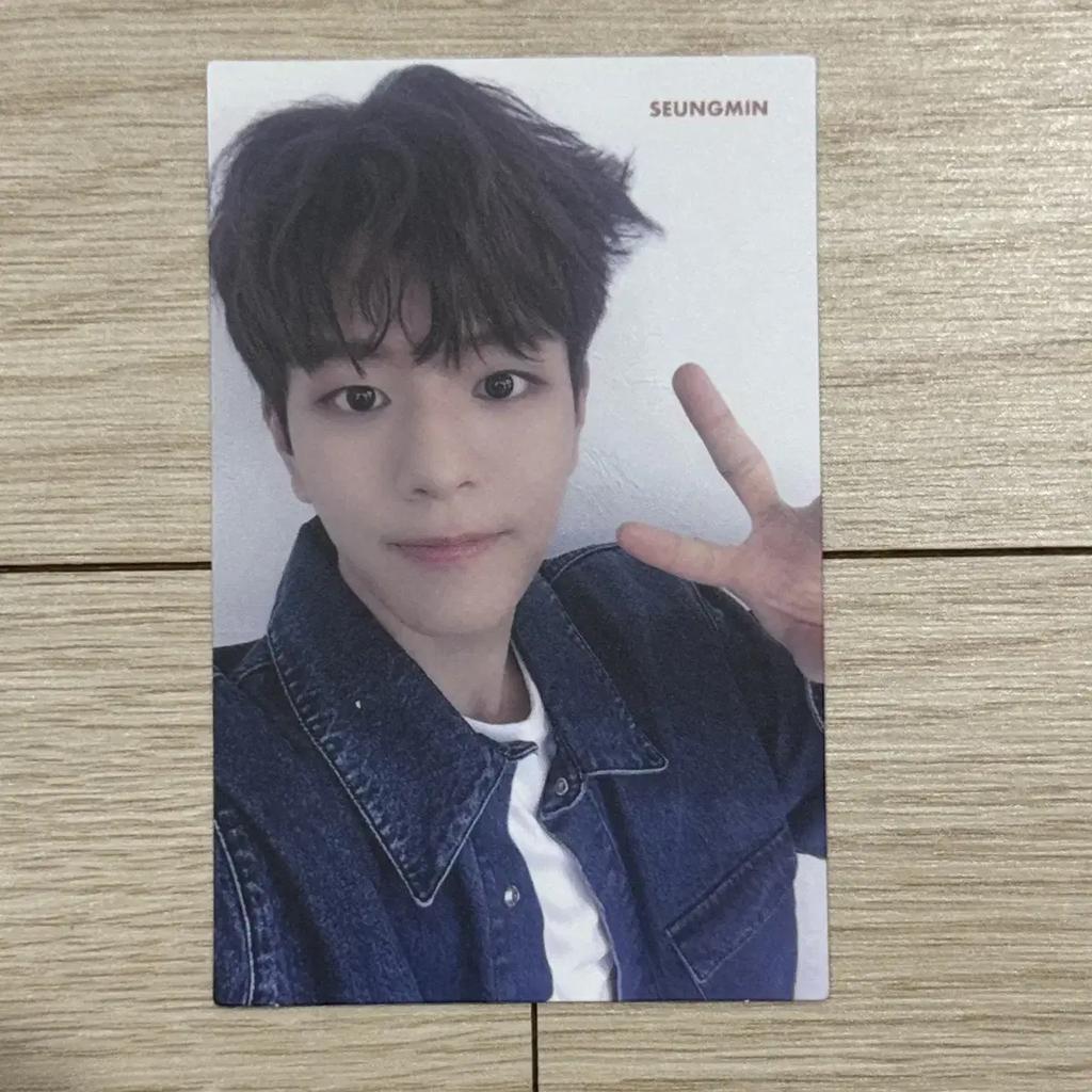 Straykids Seungmin Amu Alpo Photocard