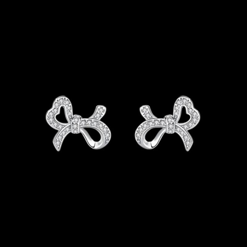 TORTOISE [Silver925] Ernan Knot Earrings