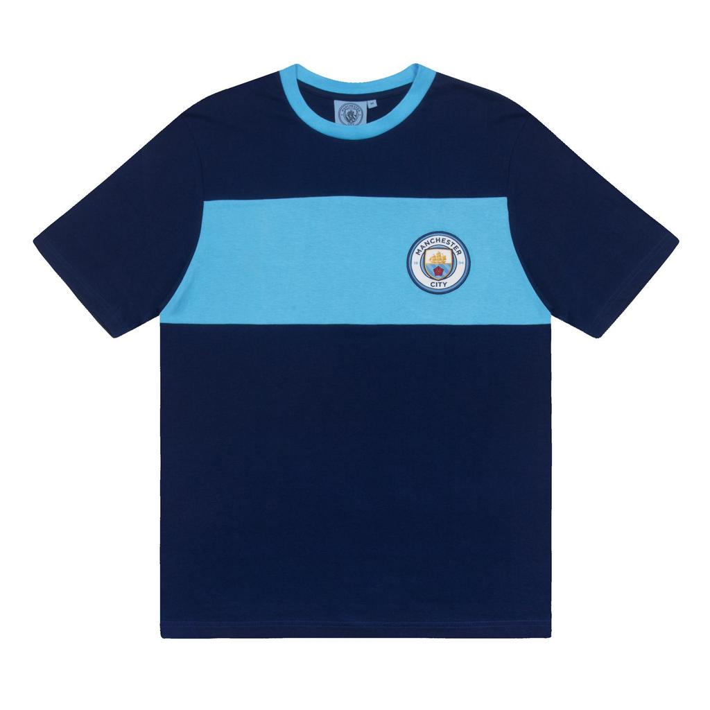 Manchester City FC Mens Premium Long Pyjama Set