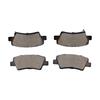 Rear Brake Pad Set For Hyundai Accent HC Elantra Sonata LA FESTA Kia Rio YB Carens RP Geely EC7 Emgrand GS Spare Parts Ceramics