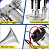 Double Tube Integrated Electric Pump Air Horn with Relay 600DB Compressor Integrated Air Horn Car Horn