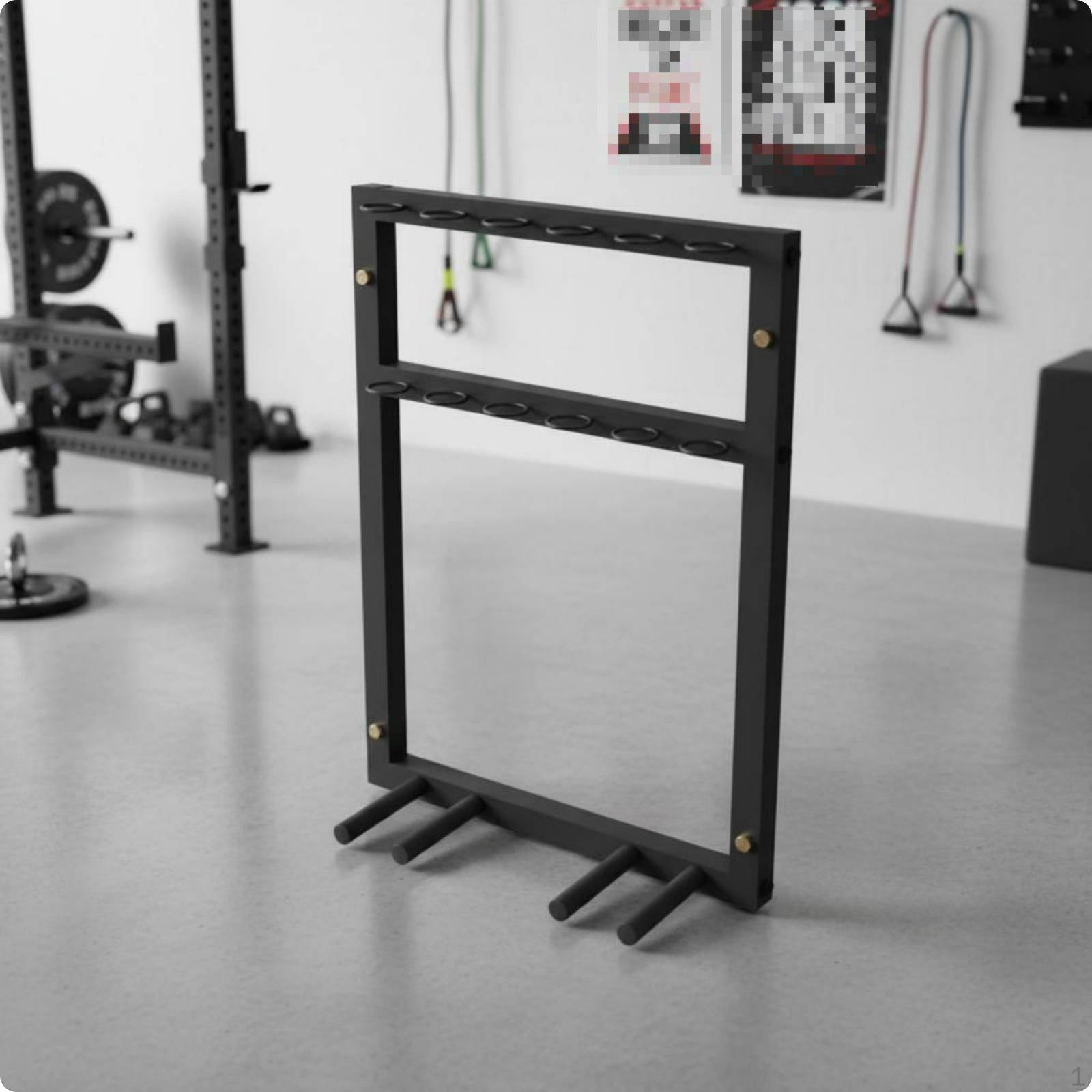 Metal Ping Pong Rack Holder Space