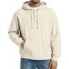Men's Knit Hooded Sweatshirt Casual Long-Sleeve Sweatshirt
