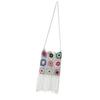Crocheted Shoulder Tassel Bohemian Ethnic Style Tote for Beach Travel