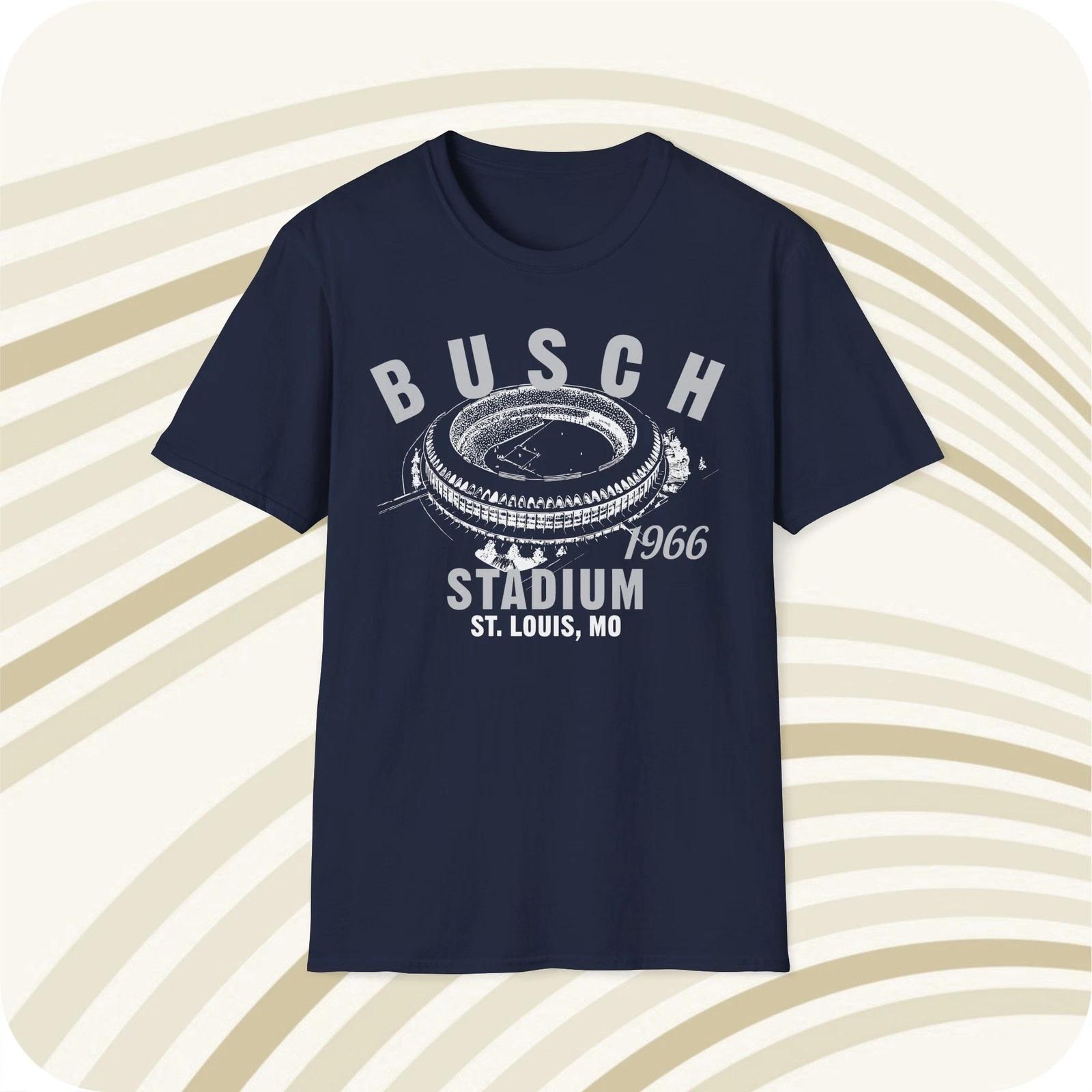 Busch Stadium 1966 Classic Cut Baseball T shirt - St. Louis Cardinals L