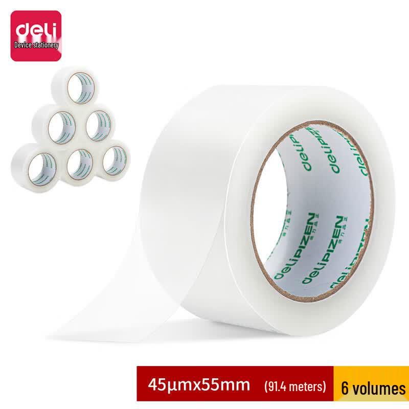 Deli High-Viscosity Transparent Packaging Tape