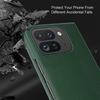 For Google Pixel Fold 2 Case Litchi Texture Leather+PC Phone Cover with Tempered Glass Film