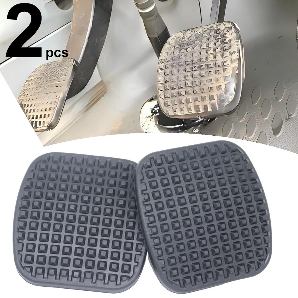2pcs Clutch Brake Pedal Cover Rubber For Iveco Daily III IV V 2006 2007 2008 2009 2010 2011 2012 2013 2014 Replacement 500342221