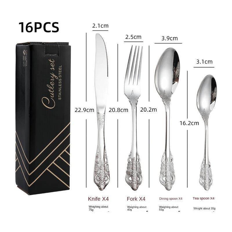 

HANYANG 410 посуда из нержавеющей стали, принадлежности для семейного отеля, набор ножей, вилок и ложек для стейка, посуда в западном стиле