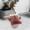 Happy Poop Toilet 3D Printed Toilet And Poop Ornament Stress Relief Toy Desktop Poop On Toilet Figurine Gag Gift for Friends