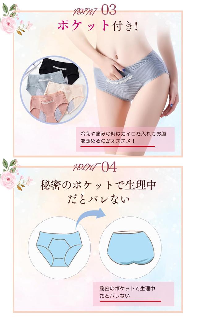 Sanitary Shorts Cotton Shorts Underwear Waterproof Sheet Leak Protection Absorbent Night Use Heavy Flow No Leaks Menstrual Pants Suitable for Wear