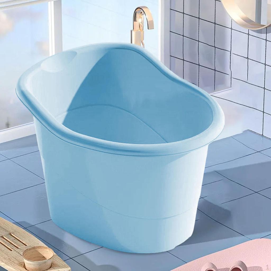 Shower Bucket for Kids with Upright Bathing Feature